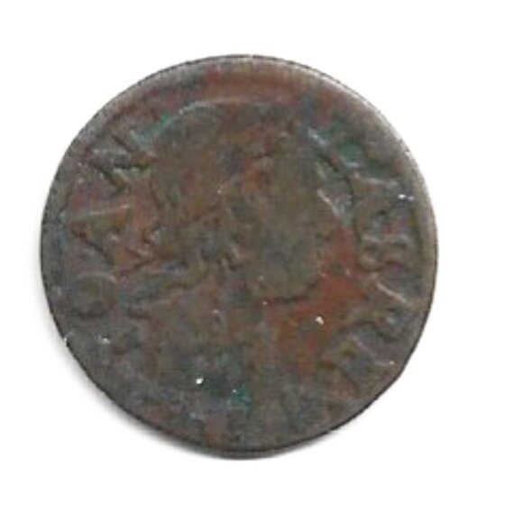 1660-66 Lithuania Schilling Coin (b123) - Picture 2 of 2